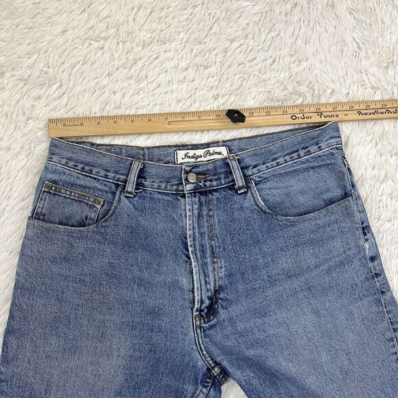 Vintage Tommy Bahama Indigo Palms‎ Jeans Mens Size 34x28 Actual Blue Y2k 90s - Picture 7 of 11